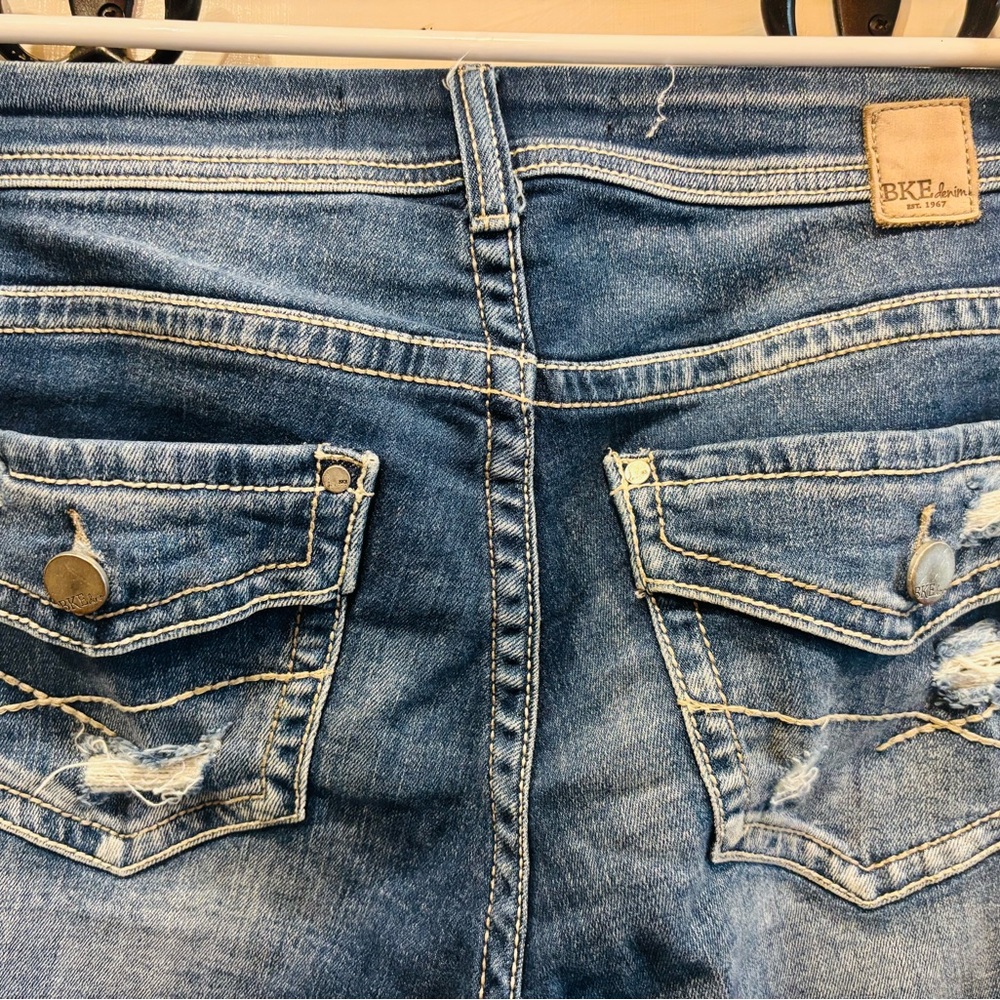 BKE Classic Blue Skinny Jeans - Picture 5 of 7